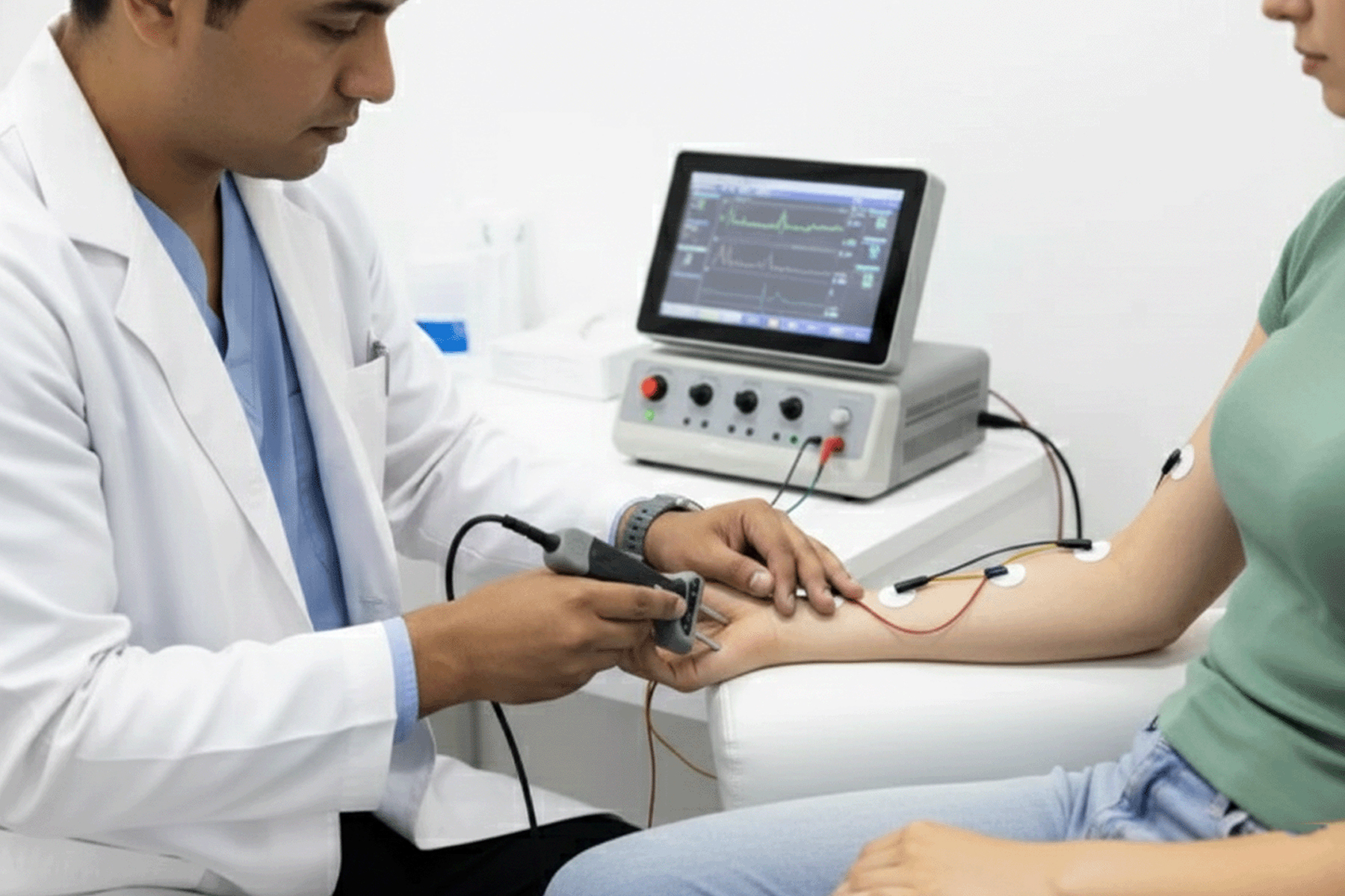 Illustration of EMG & ENMG